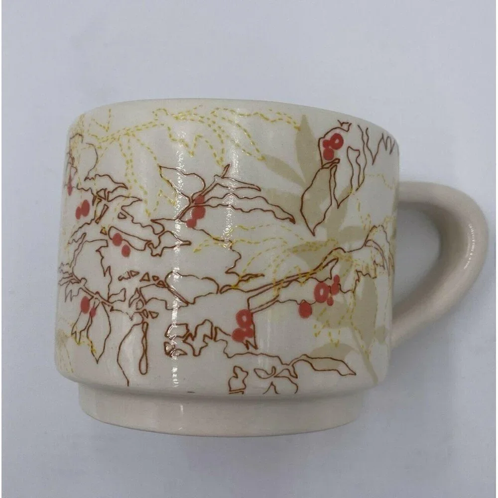 Starbucks Ceramic Coffee Mug 2009 Europe Map 10oz Rare